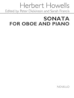 Sonata for Oboe and Piano 0853608245 Book Cover