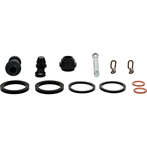 Image of All Balls Racing 18-3046 Front Brake Caliper Rebuild Kit Compatible with /Replacement For Husaberg 390FE 2010-2011, 450FE 2009-2011, 570FE 2009-2011, 570FS 2010-2011, FE250 2013-2014