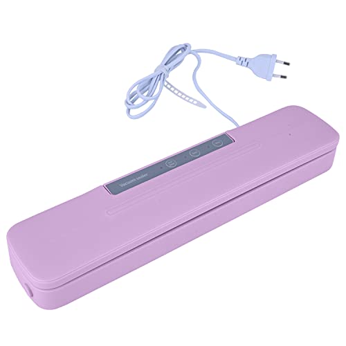 Image of Oriley QH-66-P Portable Vacuum Sealer Machine Air Sealing System Compact Design for Food Preservation with Buzzer Sound Bag cutter (Pink)