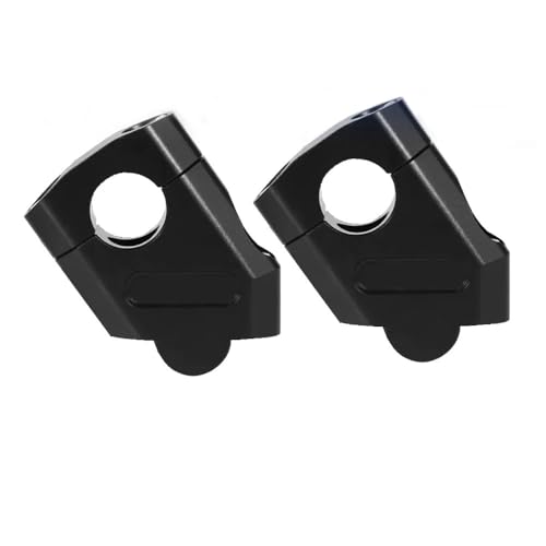 Abrazadera elevadora de manillar 22mm para motocicleta Transalp XL 750 650 adaptador negro