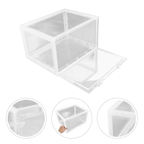 Boîte à chaussures transparente pour optimiser le rangement des petits espaces - 8