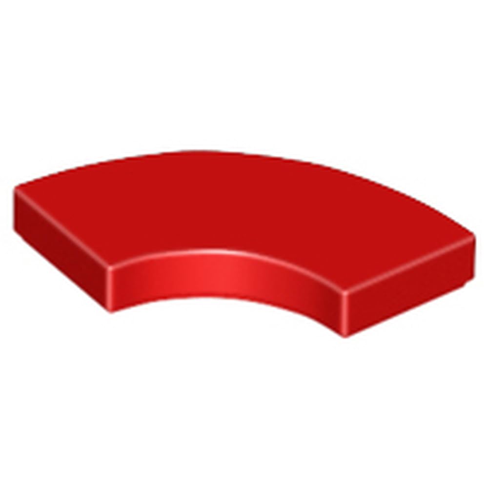 LEGO Round Corner Tile, 2 x 2 Macaroni, Part 27925, Part 27925, Choose Your Colour (Red, 10, Bricks) — image 1