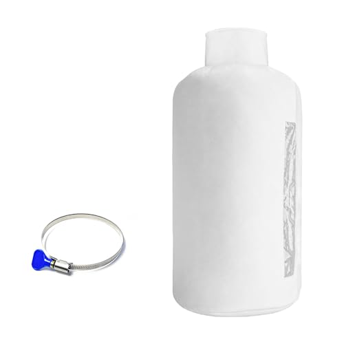Dust Collection Bag Compatible with Dewalt Planer 70399 DW735 DW734 featuring 4 Port 30 Micron Dust Collector Filter & 4 Key Hose Clamp All 4 OD Woodworking Machines.