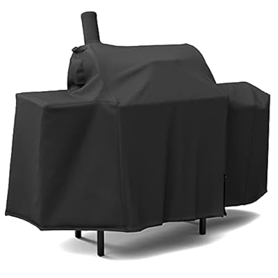 SHINESTAR Grill Cover for Char-Griller E1224, 2121, Kingsford Barrel Charcoal Grill 30", Heavy Duty Waterproof Smoker Cover, Special Zipper Design