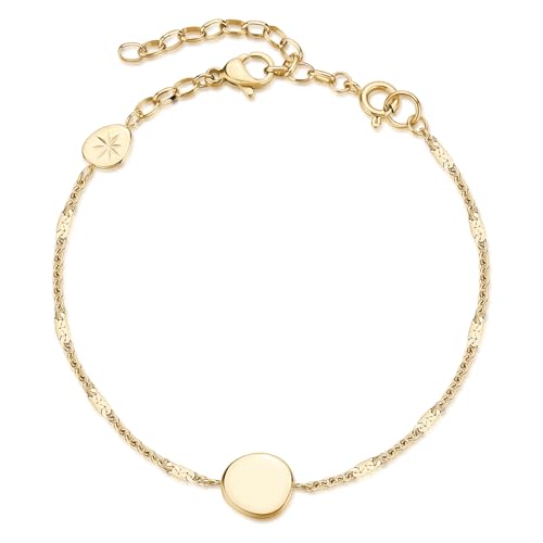 Bracelet doré Brosway Essential en acier 316L et gravure étoile chic