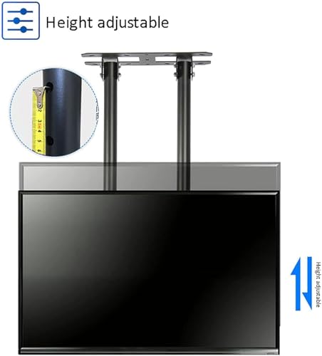 Support TV plafond inclinable pour corriger les reflets des écrans - 4