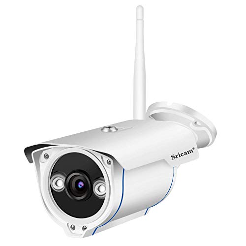 Sricam SP007-SH Caméra IP 3 mégapixels P2P sans cloud vision nocturne Web serveur NVR AP Hotspot