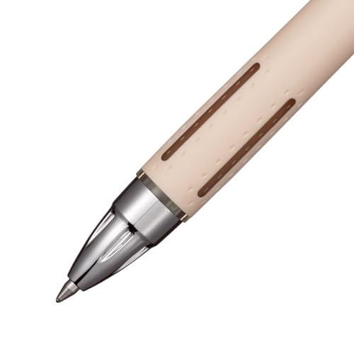 Image of Uni-Ball Jetstream RT Ballpoint Pen, Fine Point (0.7mm), Ivory Barrel, Black Ink, 6 Pens