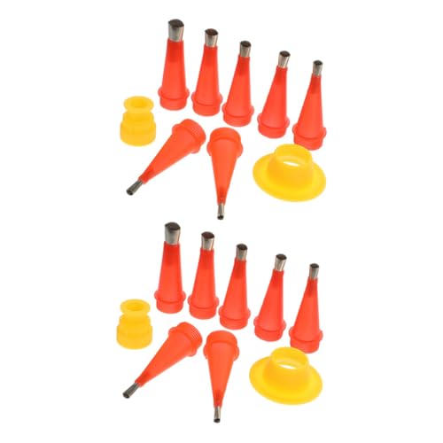 ARTIBETTER 1 Set Stainless Steel Nozzle Caulking Finishing Tool Finisher Tool Caulk Kit Caulk Finishing Tool Caulk Tips Stainless Steel Silicone Glass Glue Finishing Machine