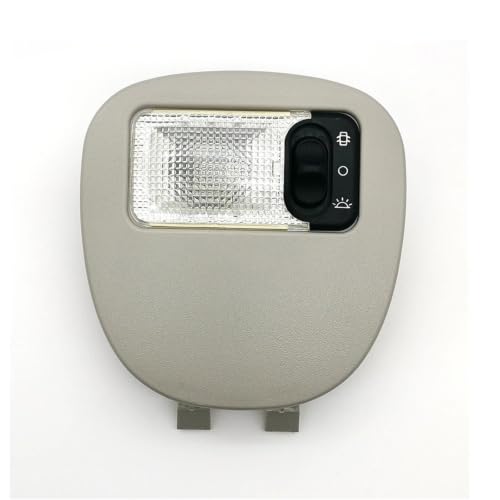 Luz techo interior coche gris para solucionar fallos de lámpara lectura rota en Peugeot 206 y 207