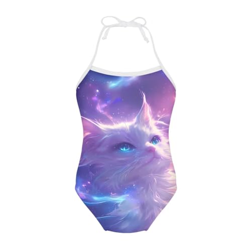 Image of ELEQIN Swimwear Swimsuit One Piece Girls Bathing Suit Animal Pattern 1-10 Years