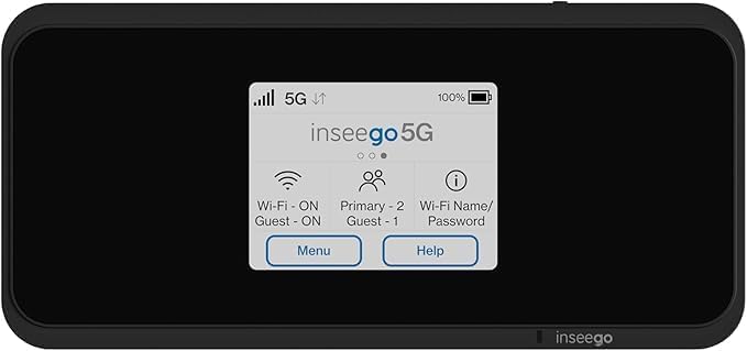 Amazon.com: Inseego 5G MiFi M2000 Mobile Hotspot, T-Mobile