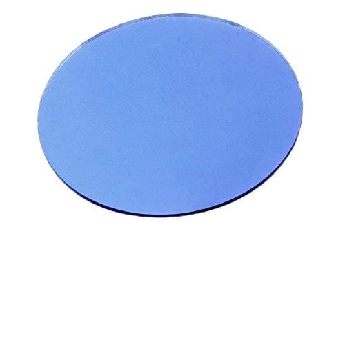 Guance Bike Headlight Replacement Flat Glass for Royal Enfield Classic 350 BS3 and BS4 Model (Blue).-picture-10