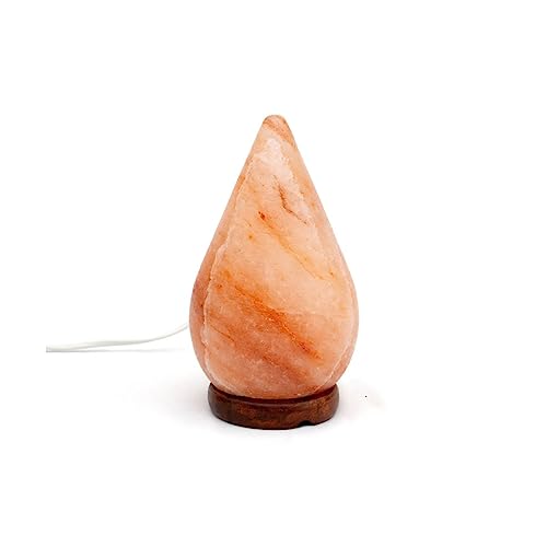 bioéléments - LAMPE CRISTAL DE SEL GOUTTE POLIE