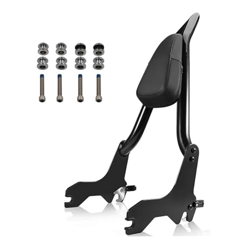 Dossier passager détachable moto 22" sécurise votre trajet sur Low Rider ST