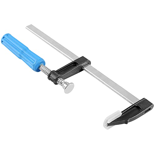 Pingeui 8 Pcs Steel Bar Clamp Set, Medium Duty F Clamp With Pad Protector, Quick Release Steel Bar Clamps For Woodworking, Throat Depth 2 Inch #TOP2