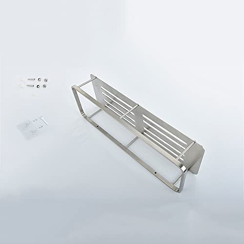 Toallero rectangular de acero inoxidable 304 para pared de baño y cocina 4
