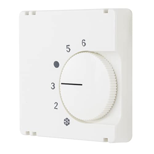 Preisvergleich Produktbild REV 0202880106 Radius, Abdeckung für Heizungsregler (Schliesser), Bedienfeld Thermostat Heizung, weiss