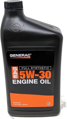 Generac 0J5140 X 2 + 70185E + FP 5W-30 Full Synthetic Oil Change Kit 2 Quarts Oil And Filter thumb #7