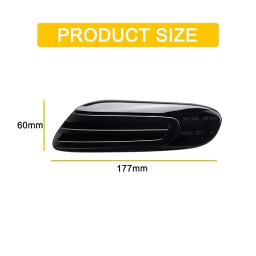 Luz señal giro variable LED impermeable para retrovisor Mini Cooper F55 F56 6
