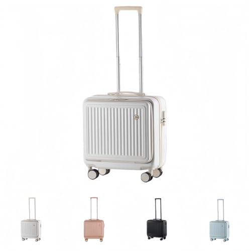 [ShineLuxe] X[cP[X SSTCY 20L @ y tgI[v tg|Pbg ABS+PC ϏՌ É _uLX^[ 360x] s o rWlX gxobO (20C`,AC{[zCg)