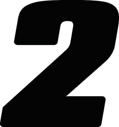 Dirt Digits High-Gloss Vinyl Motocross Numbers – Black #9, 3-Pack, AMA Competition Approved - View #11