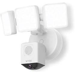 WYZE Floodlight Camera V2 (Renewed) - 2K HD Outdoor Security With 2800-Lumen Lights