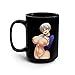 Anime Naked Women Mug Uncensored Hentai Mugs Lewd Anime Anime Coffee Mug Mug For Men M16 (15oz, black)