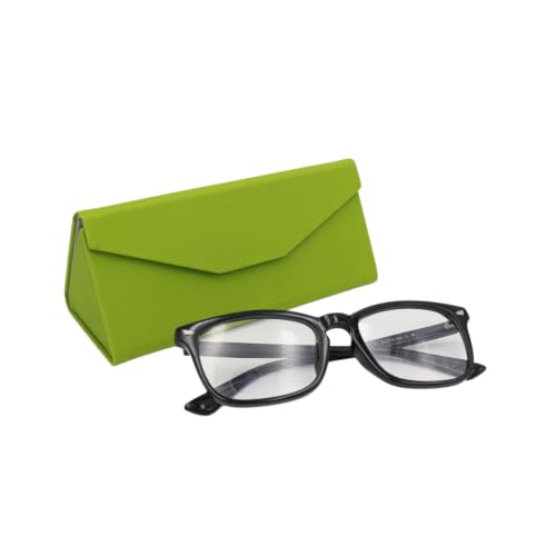 Image of Real Sic Glasses Case for Men and Women - Magnetic Folding Hard Shell Sunglass Holder - Inspired by Solid Color