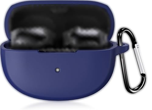 Image of Silicone Cover Compatible with Bose Ultra Open Earbuds Case Cover, Compatible with Bose Earbuds case Cover, Shockproof Protective Pouch (Dark Blue)