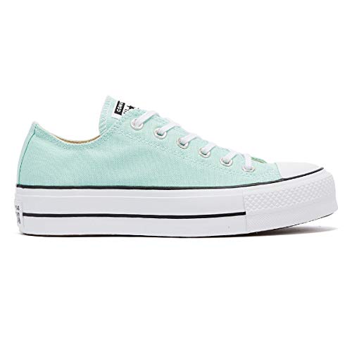 Image of Converse Chucks CT Lift OX 566758C Mint, Ocean Mint White Black, 7 Women