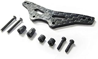 Carisma 15424 GT24B Graphite Front Shock Tower Set Replacement Parts