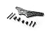 Carisma 15424 GT24B Graphite Front Shock Tower Set Replacement Parts