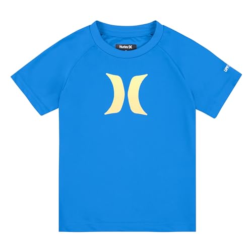 Image of Hurley Boys' Icon UPF 50+ Rash Guard Swim