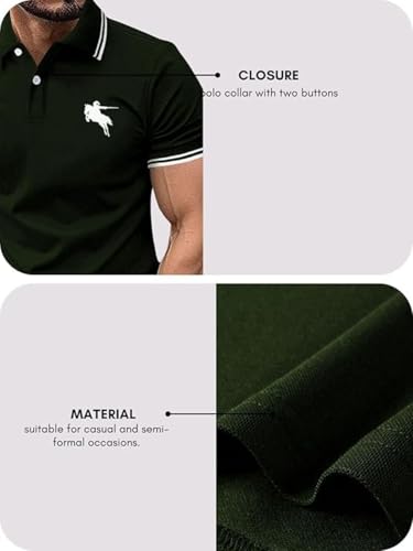 Image of DHRUVI TRENDZ T-Shirt | T-Shirt for Men | Polo T Shirt for Men | Casual T Shirt for Men | Men T Shirt