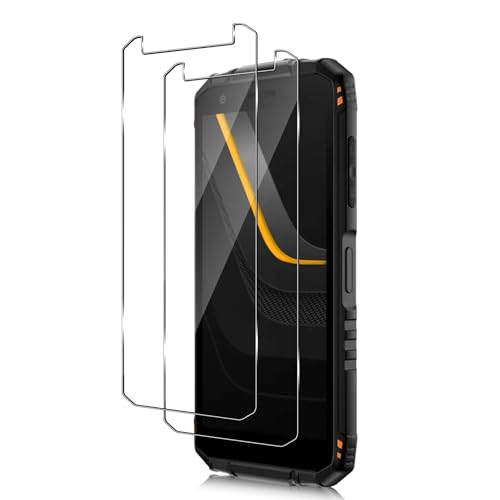 Xunzii Schutzfolie für DOOGEE Fire 3 Pro/Fire 3/Fire 3 Ultra für Panzerglas, 9H Festigkeit Bildschirmschutzfolie, Anti-Kratzen Schutzglas, 0.33mm Ultra-Klar Folie, Anti-Bläschen Screen Protector [2 Stück]