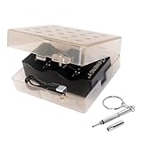 CT-ENERGY Lithium Coin Button Battery Charger with 4 Charging Bay for Rechargeable Lir 2450 2032h 2032 2025 2016 1632 1620 Batteries.(Batteries Not Included)