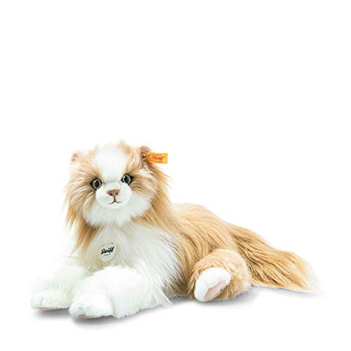 Princess Katze - 30 cm - Kuscheltier für Kinder - weich & kuschelig - waschbar - rotlond/weiß (099250)