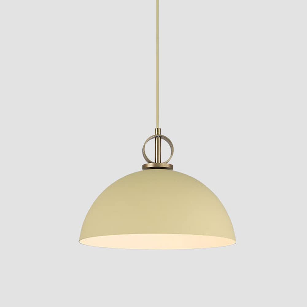 HXYSXHJUO Industrial Macaron Pendant Light Fixture - Adjustable Height Aluminum Chandelier for Kitchen Island, Dining Room, and Restaurant(G,35cm)