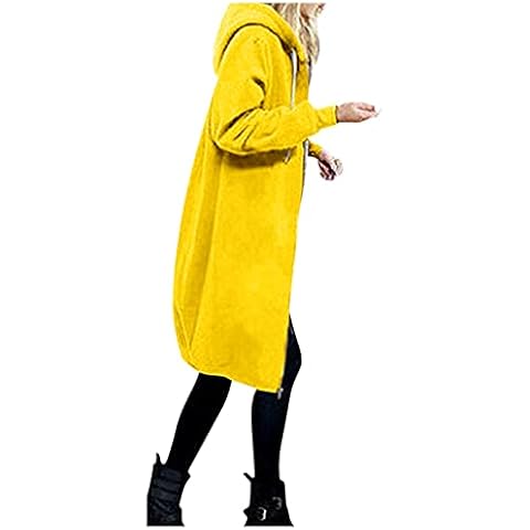 VEMOW Abrigo Largo con Capucha Chaqueta para Mujer Cover