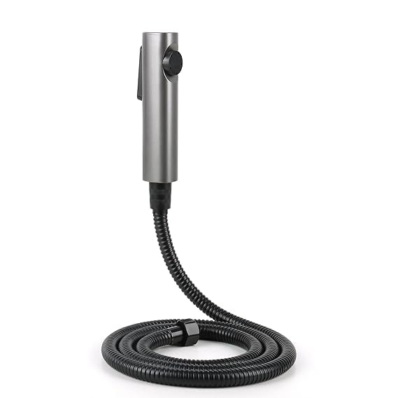 ZEECRY Health Faucet For Bathroom, Jet Spray For Toilet with 1.45 Meter Stainless Steel Hose & Wall Bracket, High-Pressure Cleaning Handheld Sprayer For Pet Shower, Floor Wash, Baby Wash, Cloth Diaper (B0CWYVVK46) Amazon Price History, Amazon Price Tracker