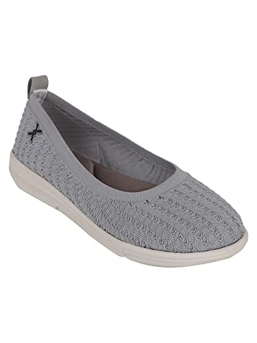 Image of Carlton London Women's Fly Knit Comfort Slip-On Ballet Flats