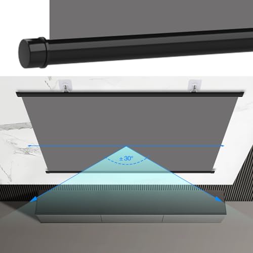 Pantalla de proyección retráctil con soporte 72" 16:9 miniatura 5