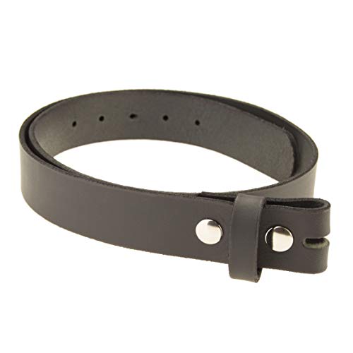 Buffalo Leather Belt Strap No Buckle 1 1/2