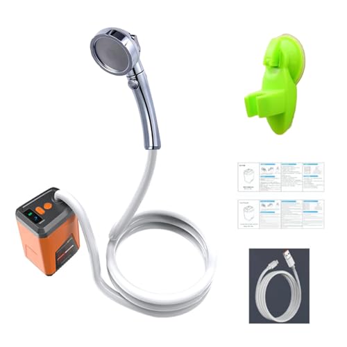 Pompe de douche électrique rechargeable pour douche extérieure de camping