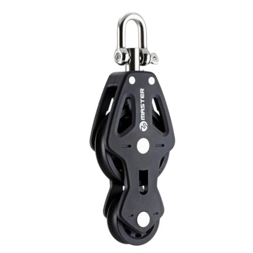 TERSMA Grillete único/giratorio/bloque de violín (60 milímetros)