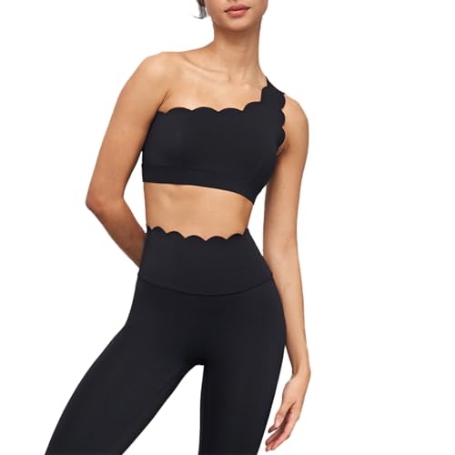XINXINIO Damen Shockproof Single Shoulder Strap Sport BH, Breiter...