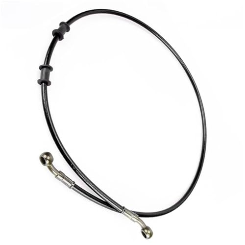 Durite de frein tressée en acier M10 flexible hydraulique robuste de 120cm