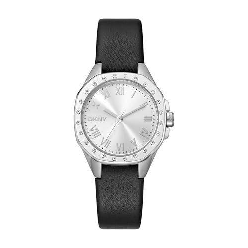 DKNY Montre à Quartz Brooklyn Mini : l'accessoire idéal du bureau aux sorties
