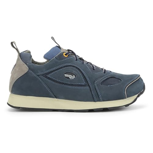 Image of Woodland Nubuk Men Navy Sneakers with Elegant Design | Stylish & Comfortable Footwear | Ideal for Gifts, Casual Outings
